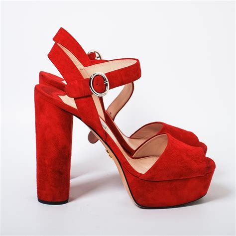 nordstrom prada sandals red|Prada heels sandals.